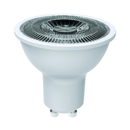 [ILU.06.985] [LED/GU10/7-30K] Bombillo LED MR16, 7W, 550Lms, 100-240V, 3000K, 20,000hrs, GU10, CE