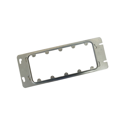 [CAN.01.052] [5GC_UL] Tapadera metálica para caja de 5 Gang T&B