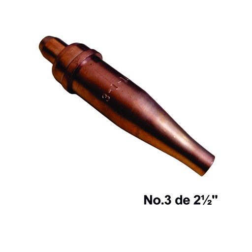 [HER.08.003] [3-1-101] Boquilla recta de corte para acetileno # 3 de 2½"