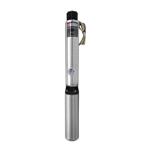 [BOB.01.072] [S10P4JP10231-03] Bomba / motor sumergible de 4", 1 HP, 230V, 10 GPM, monofásico, descarga de 1¼"